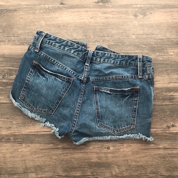 Free People denim shorts - Picture 3 of 4